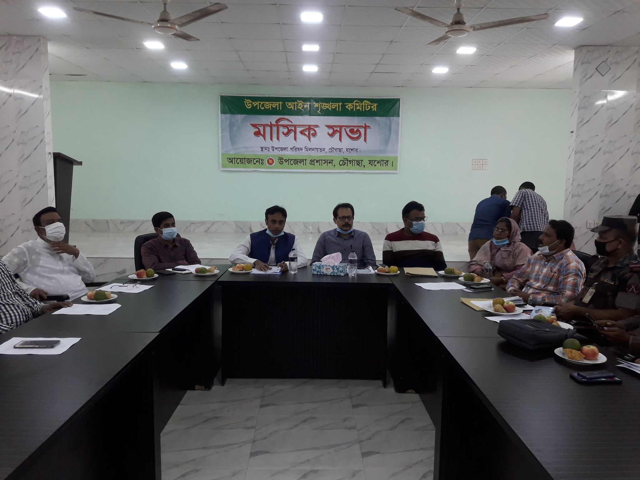 চৌগাছা উপজেলা স্বাস্থ্য কমপ্লেক্স মডেল হাসপাতালসহ বিভিন্ন মডেল হাসপাতল নেতৃবৃন্দের সাথে মত বিনিময়