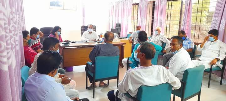 বানারীপাড়ায় লকডাউন কার্যকর করতে মতবিনিময় সভা অনুষ্ঠিত
