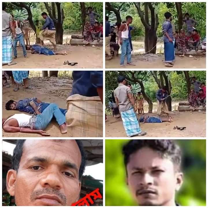 উখিয়ায়‘মোবাইল চুরির’ অভিযোগে দুই যুবককে রশি দিয়ে বেঁধে নির্যাতন