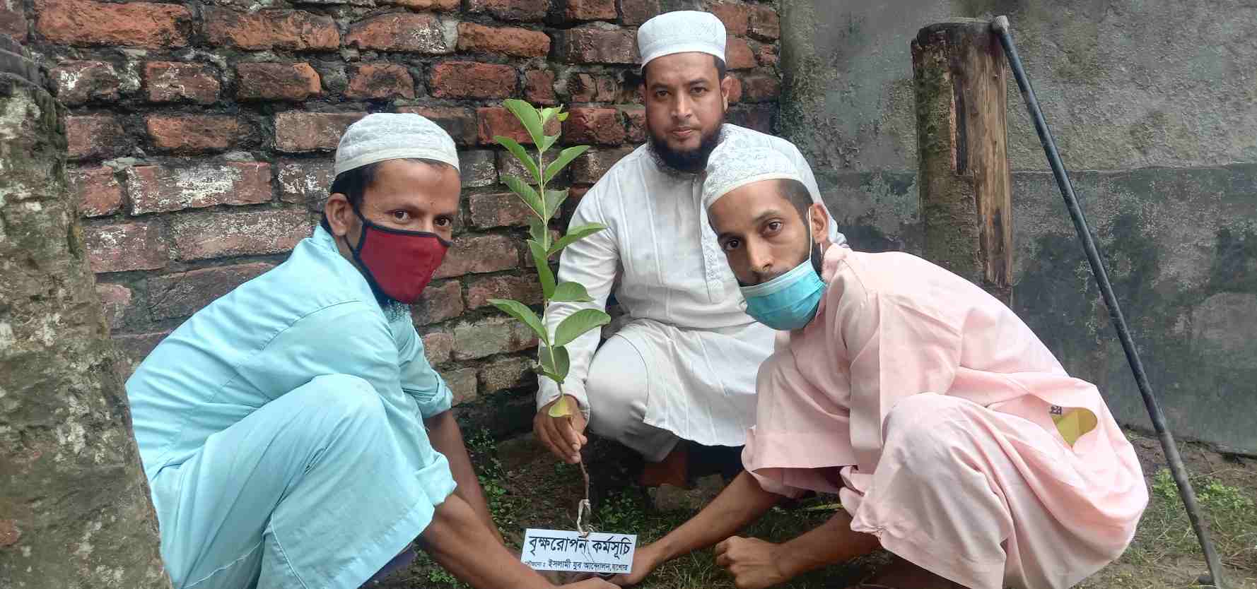 ইসলামী যুব আন্দোলন এর পঞ্চম প্রতিষ্ঠা বার্ষিকীতে যশোর জেলা শাখার বৃক্ষরোপণ কর্মসূচি পালন