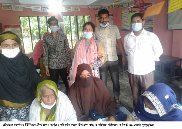 চৌগাছায় টিকা ক্যাম্পেইনে উৎসবের আমেজ